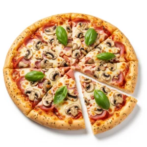 Ham Mushroom Pizza