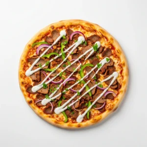 Kebab Pizza